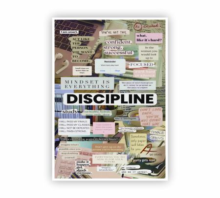 Discipline Manifesto Poster Mockup