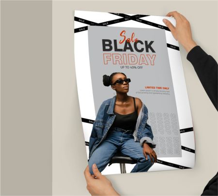 Discount Poster Mockup