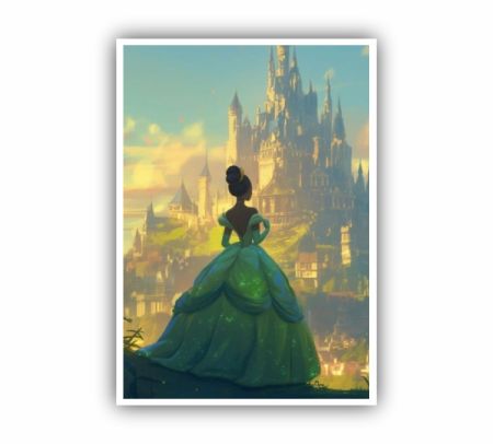 Disney's Tiana Poster Mockup