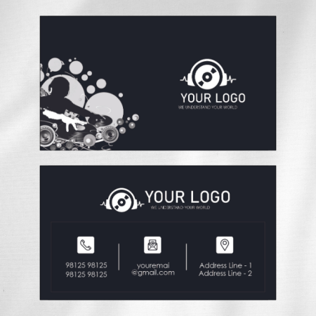 DJ Visiting Card Design 02 Main