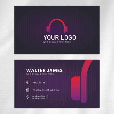 DJ Visiting Card Design 03 Main