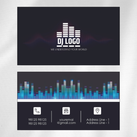 DJ Visiting Card Design 05 Main