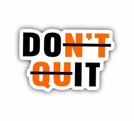 Do It Motivational Sticker Mockup