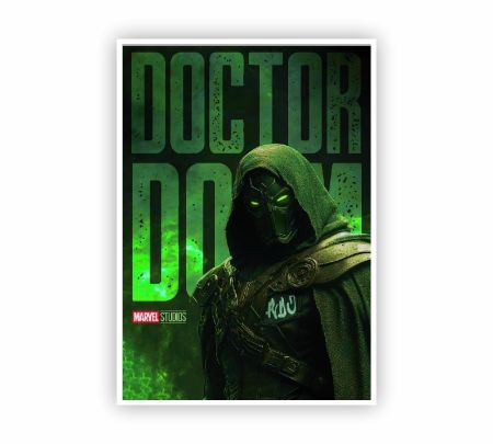 Doctor Doom Poster Mockup