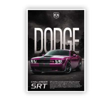 Dodge Challenger Poster