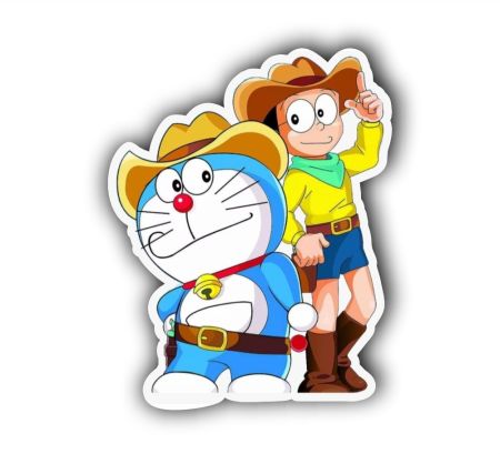 Bambocopter Doreamon Sticker Mockup