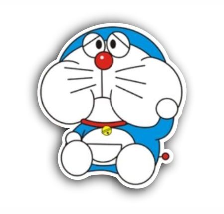 Bambocopter Doreamon Sticker Mockup