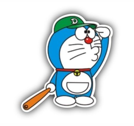 Bambocopter Doreamon Sticker Mockup