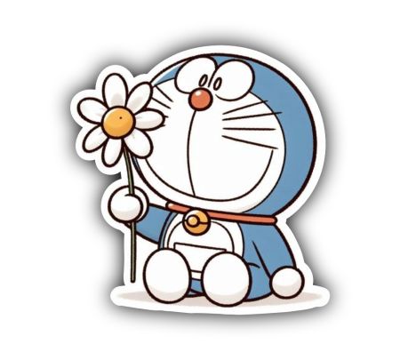 Bambocopter Doreamon Sticker Mockup