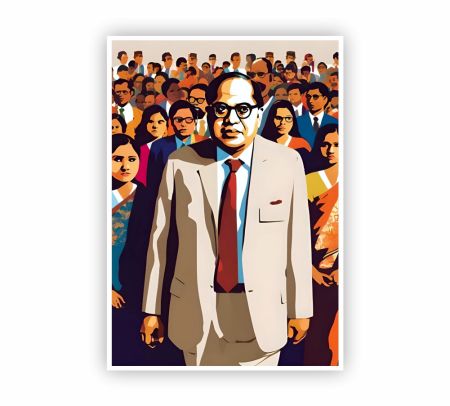 Dr. Bhimrao Ambedkar Poster Mockup