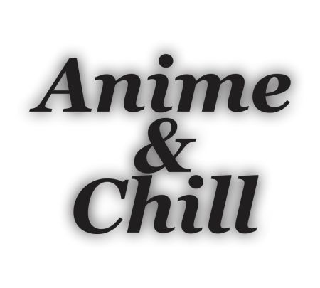 Anime And Chill Sticker Mockup