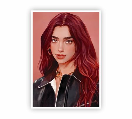 Dua Lipa Poster Mockup