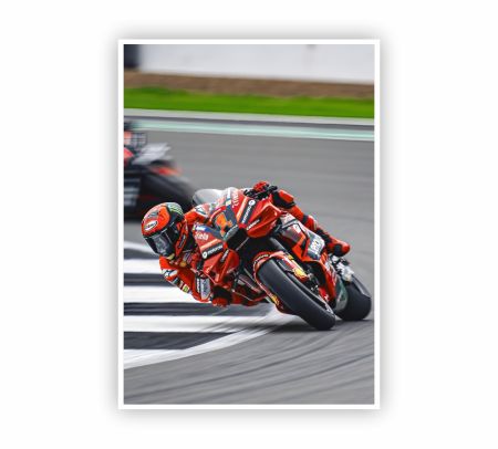 Ducati MotoGP Bike Poster Mockup