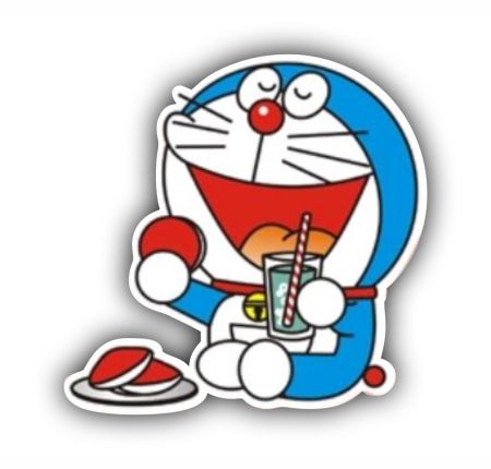 Bambocopter Doreamon Sticker Mockup
