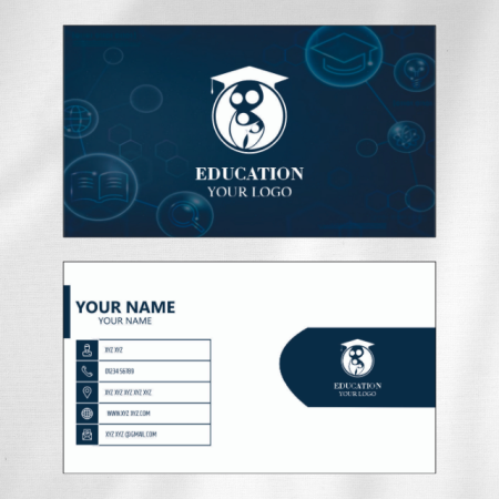 Education Visiting Card Design 10 Main