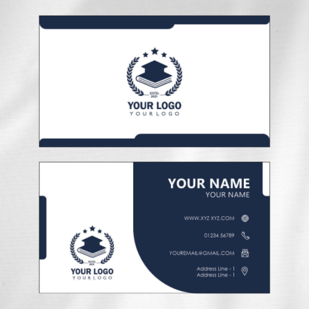 Education Visiting Card Design 11 Main