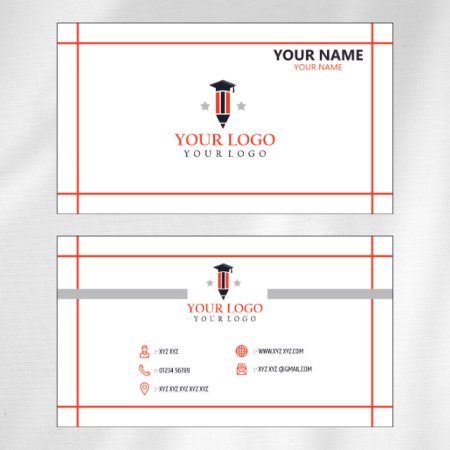 Education Visiting Card Design 04 Main