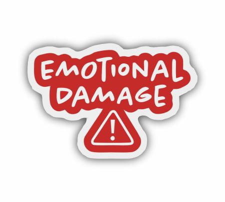 Emotional Damage Sticker Mockup