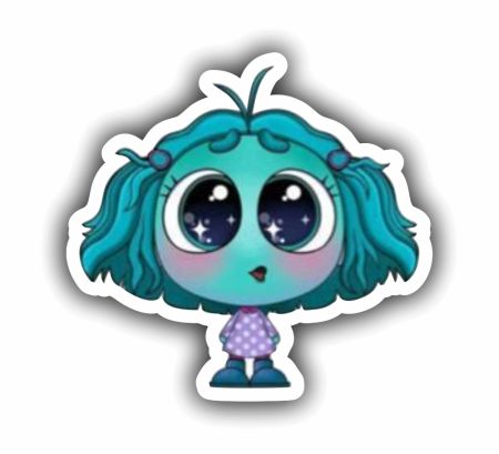 Envy Inside Out Sticker Mockup