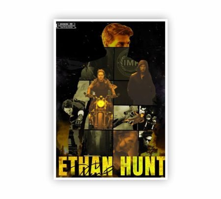 Ethan Hunt Poster Mockup