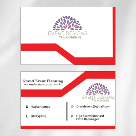 Event Company Visiting Card Design 02