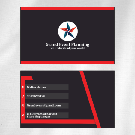 Event Company Visiting Card Design 05