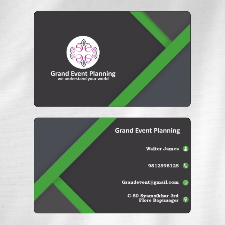 Event Company Visiting Card Design 06