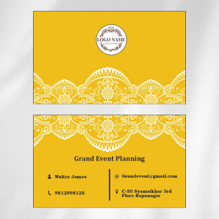 Event Company Visiting Card Design 08