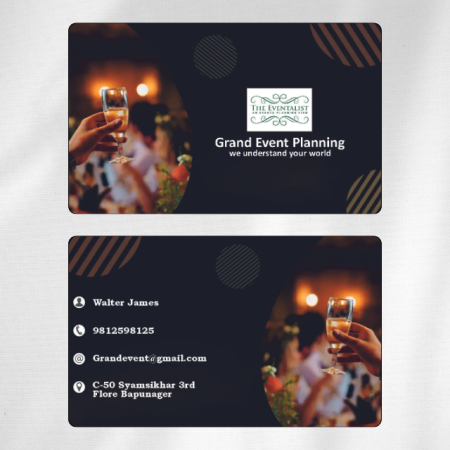 Event Company Visiting Card Design 09