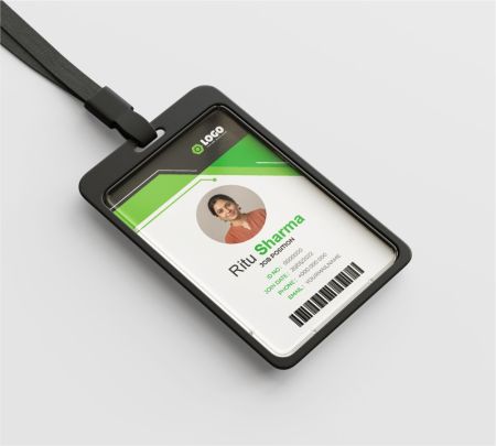 Event ID Card Mockup