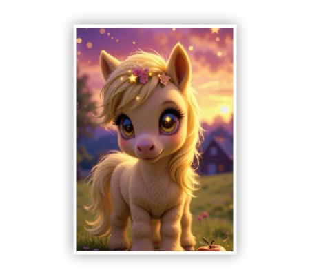 Fairytale Pony Poster Mockup