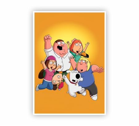 Family Guy Poster Mockup