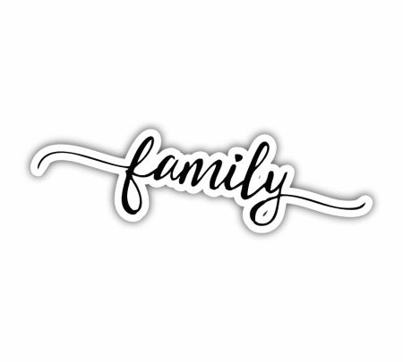 Family Sticker Mockup