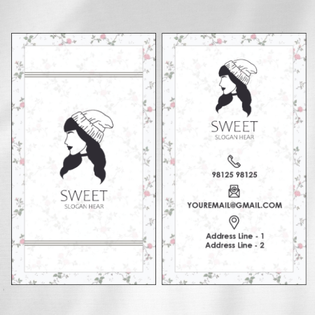 Fashion Designer Visiting Card Design 01