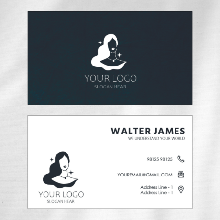 Fashion Designer Visiting Card Design 04