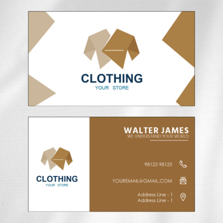Fashion Designer Visiting Card Design 05
