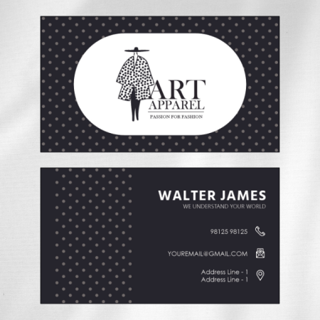 Fashion Designer Visiting Card Design 07