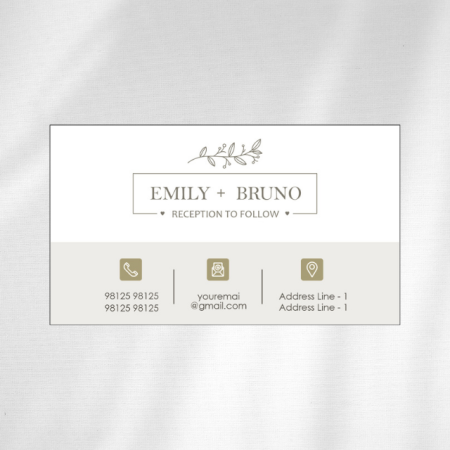 Fashion Designer Visiting Card Design 09
