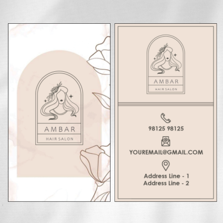 Fashion Designer Visiting Card Design 10