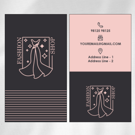 Fashion Designer Visiting Card Design 11