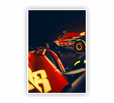Ferrari SF-24 Poster Mockup