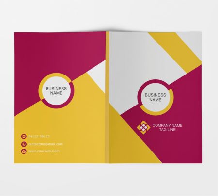 Presentation Folder Mockup