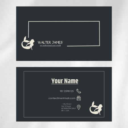 Fishshop Visiting Card Design 05 Main