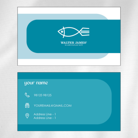 Fishshop Visiting Card Design 06 Main