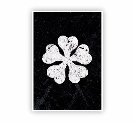 Five Leaf Clover Poster Mockup
