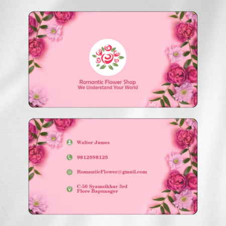 Flower Shop Visiting Card 1