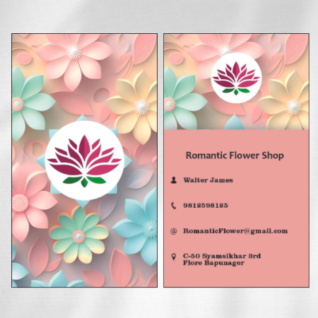 Flower Shop Visiting Card 6