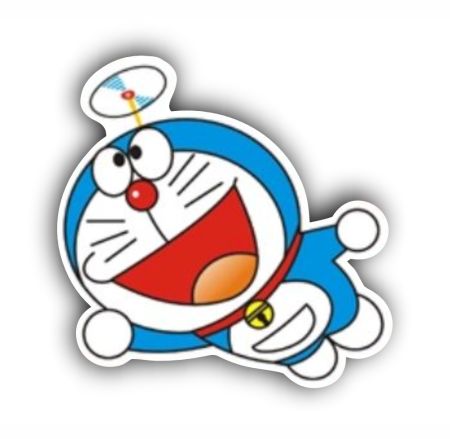 Bambocopter Doreamon Sticker Mockup