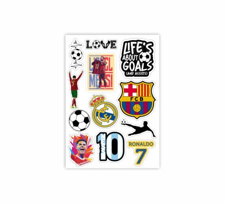 Football Sticker Sheet