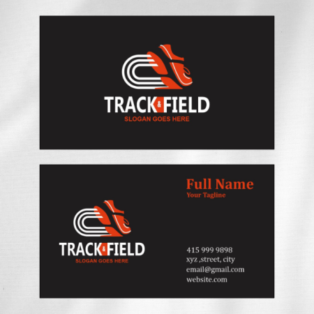Footwear Visiting Card Design 03 Main